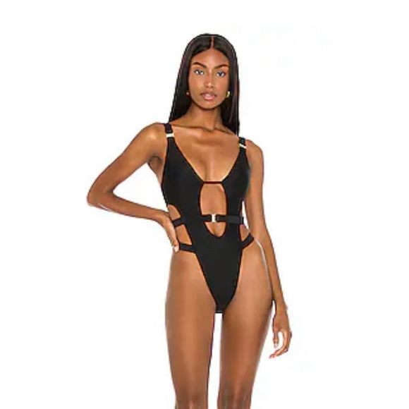 Michael Costello Other - Michael Costello X Revolve Black One-Piece Swimsuit - Size XL